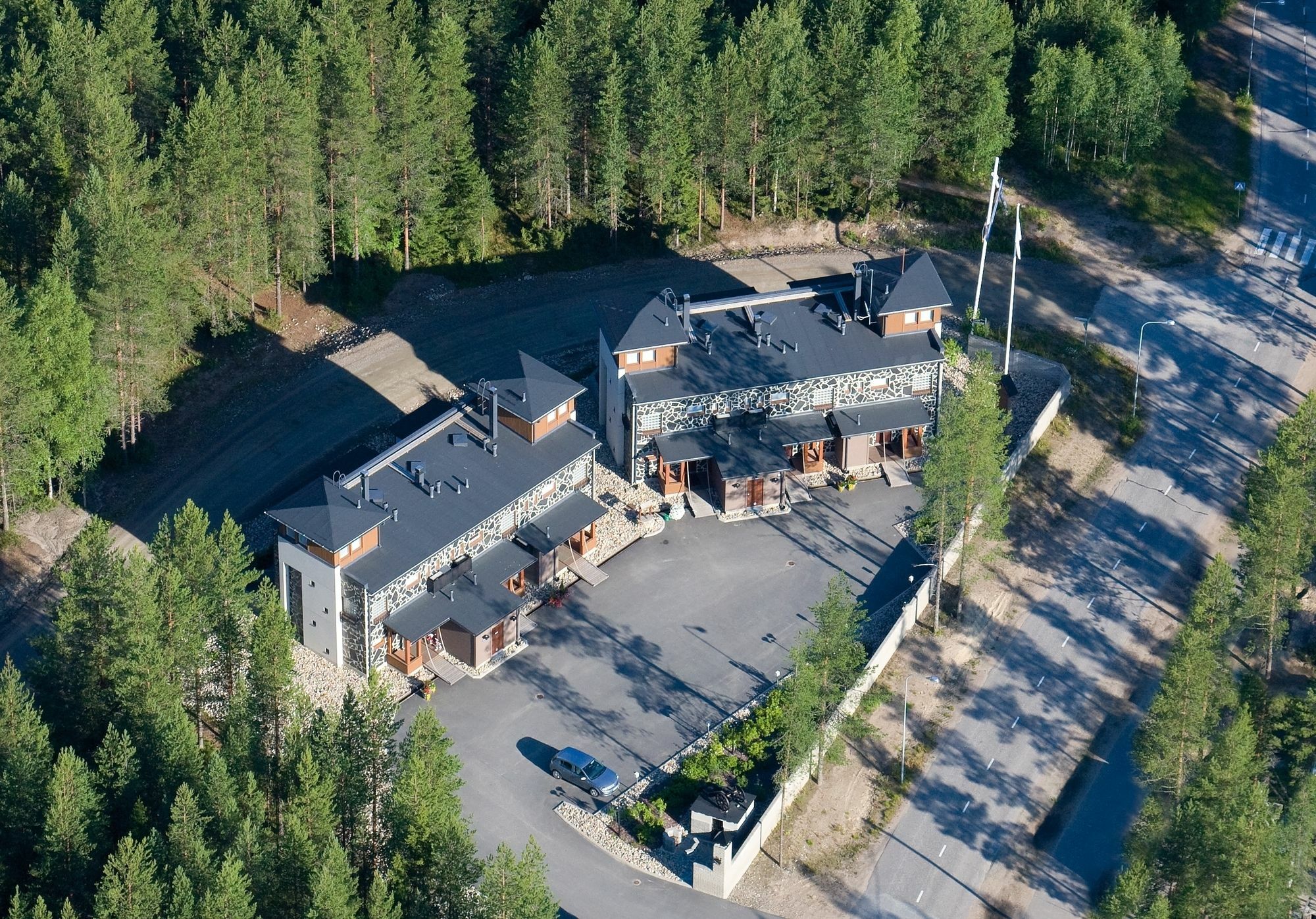 Ferienwohnung Vuokatin Aateli Castle Vuokatti Exterior foto
